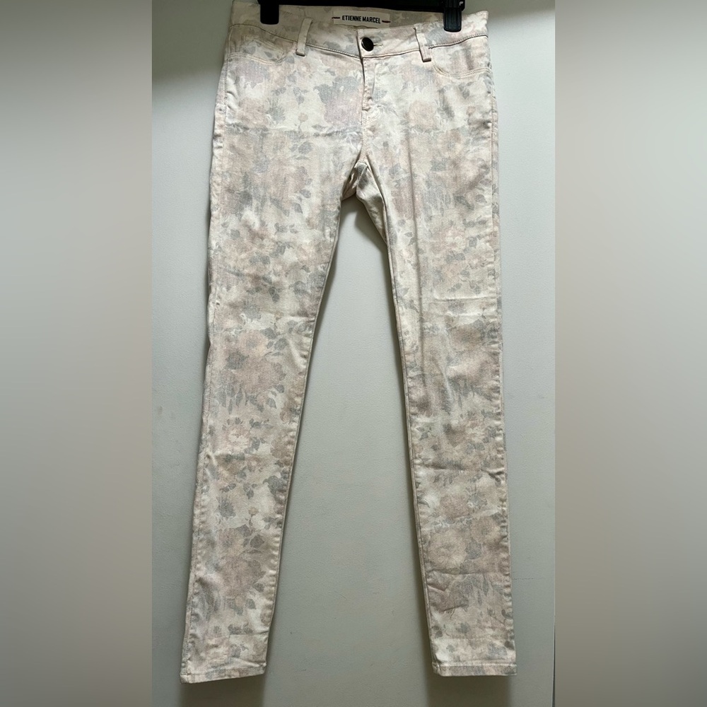 ETienne Marcel Floral Skinny Jeans
